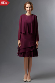 mother of the groom dresses With Sleeves - JW2695