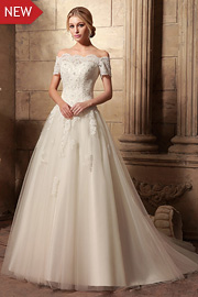 brides dresses with sleeves - JW2629