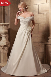 brides dresses with sleeves - JW2633