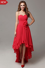 bridesmaid dresses in red - JW2672