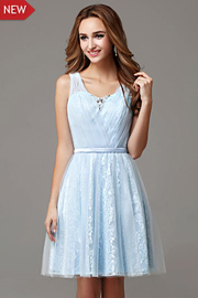 blue bridesmaid dresses - JW2675